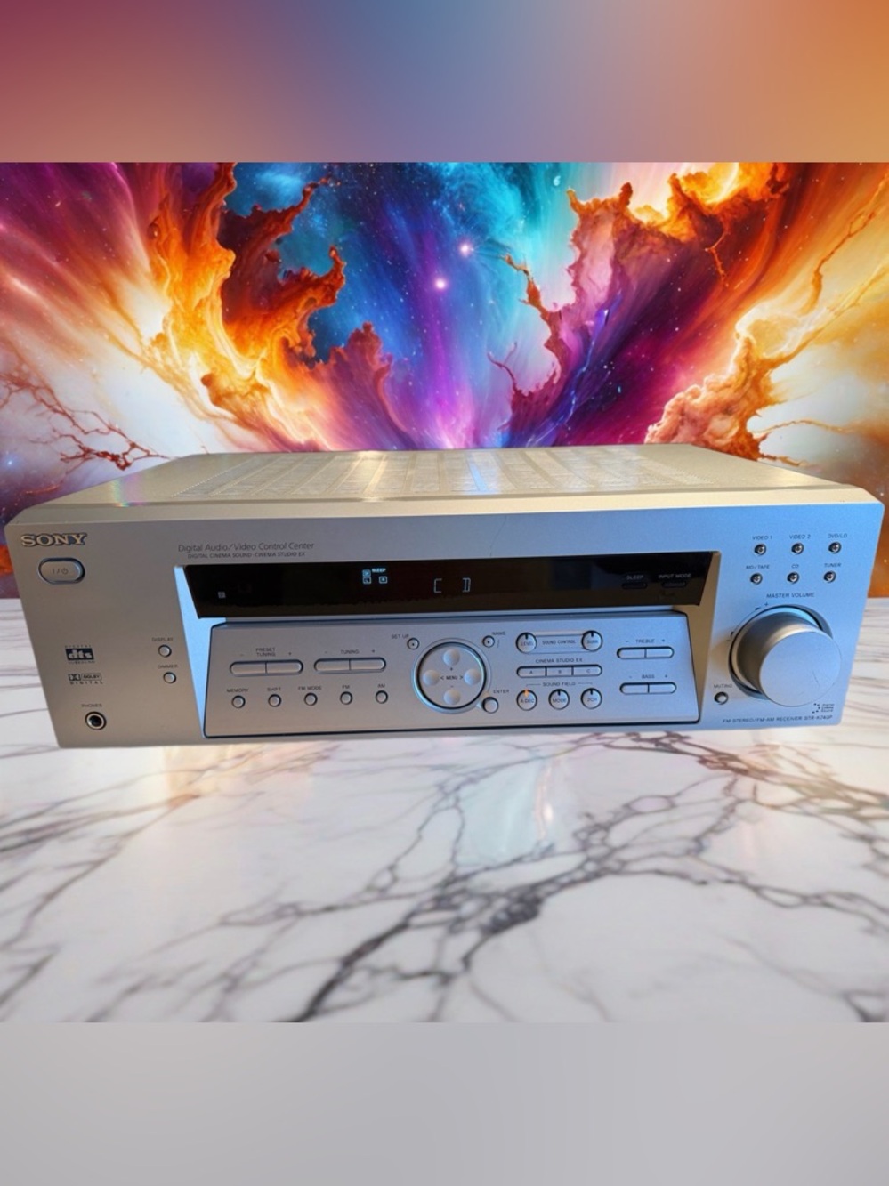 Vintage Sony Stereo Receiver STR-K740P Surround Sound Digital 80WPC SERVICED🎶